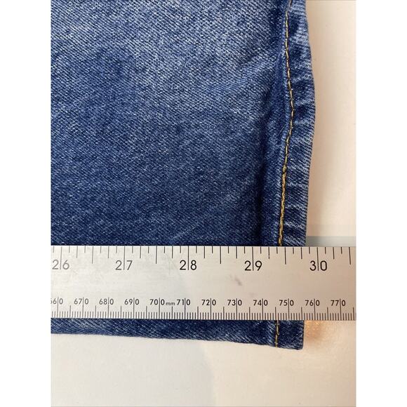 Levis 501 Jeans Men's Size 42x32 Blue Denim Button Fly Original Regular Fit - Picture 11 of 13